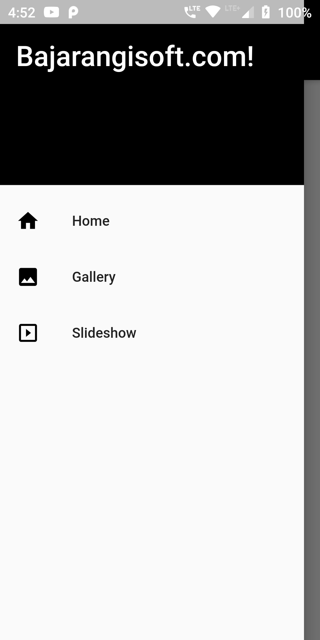 Navigation Drawer Layouts in Flutter