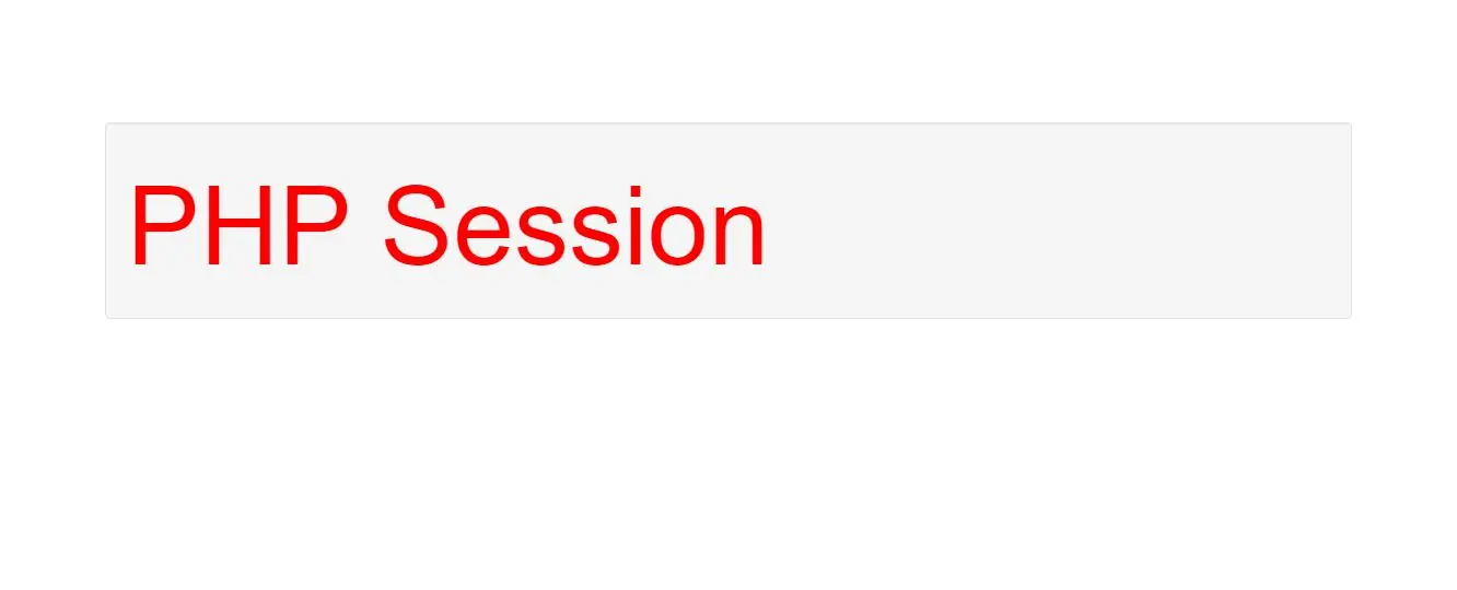 How to use session in PHP
