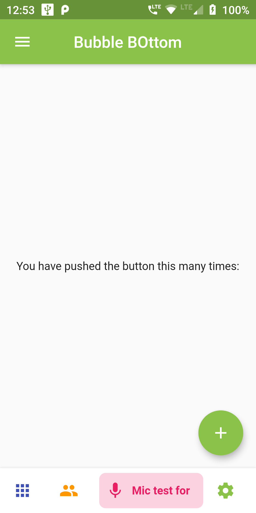 How to create bottom navbar in flutter android app