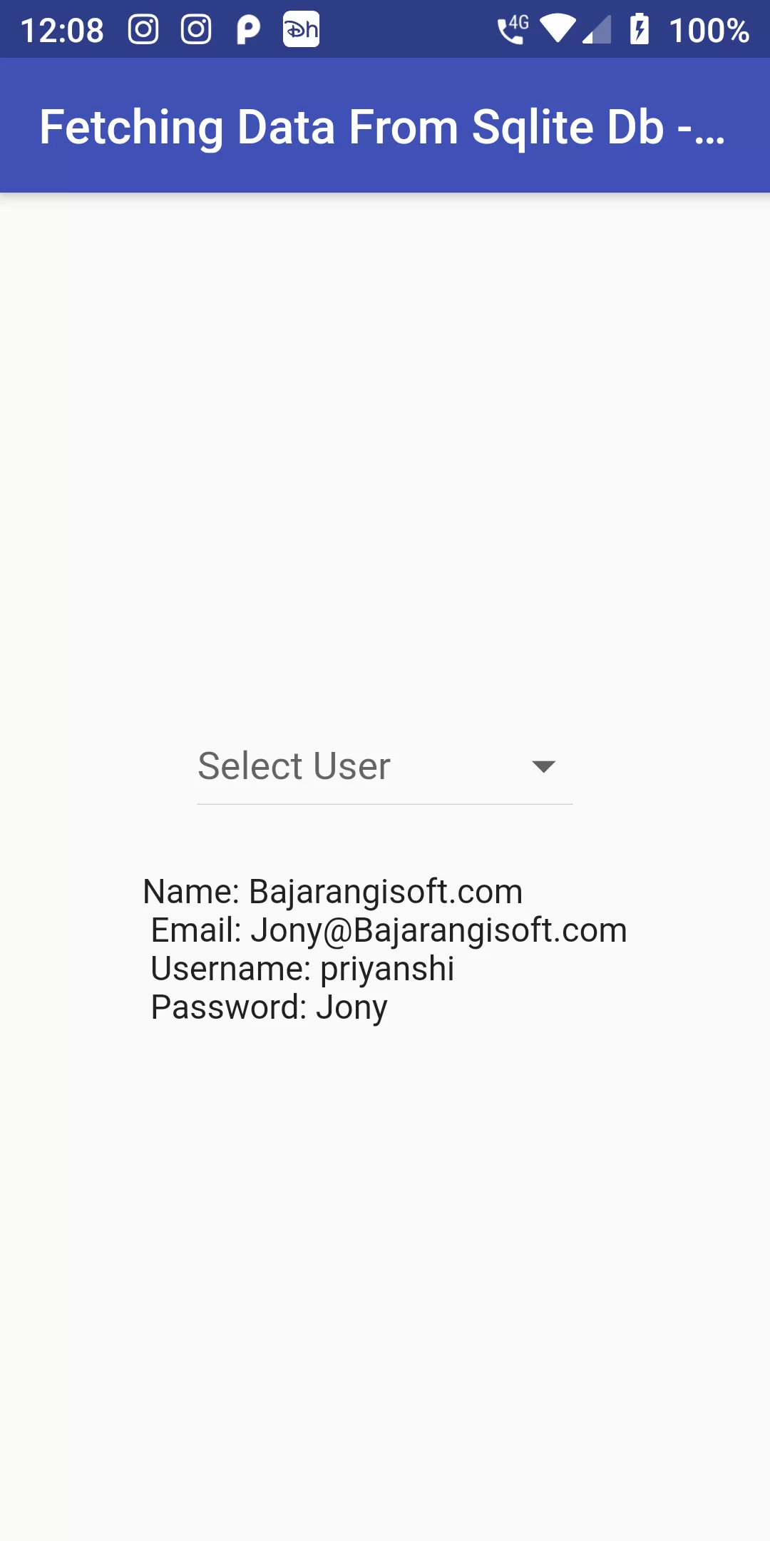 How To Populate Dropdownbutton Using Sqlite Database In Flutter