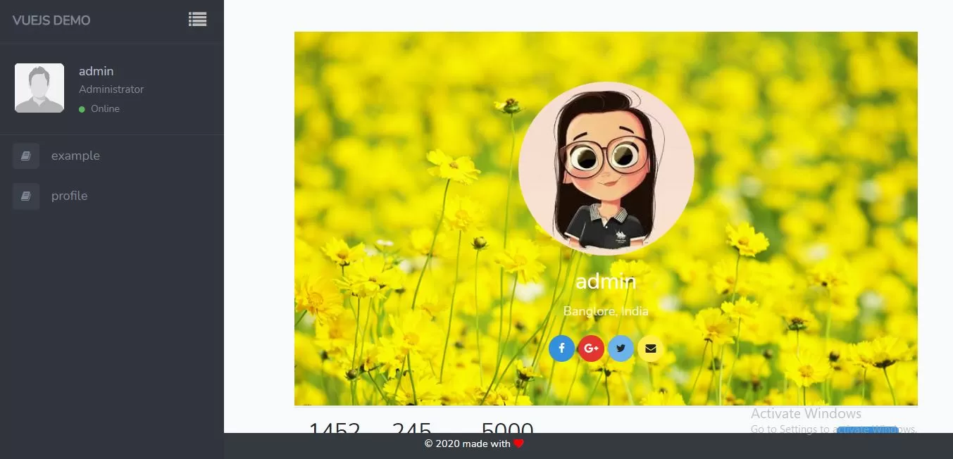 How To Create User Profile Using Vuejs And Laravel