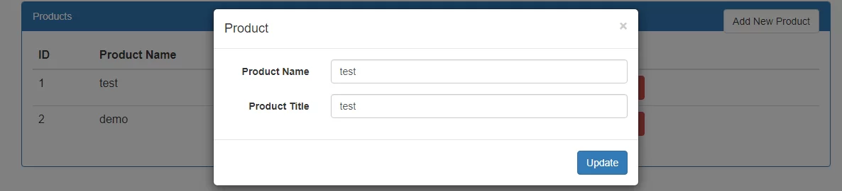 How To Update Data Using Ajax With Success Message In Laravel