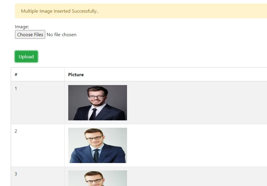 How To Retrieve Images Without Refreshing Page using Ajax In Laravel